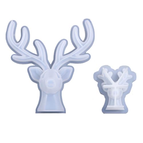 2 x Hirschform Weihnachten Elch Silikonform Dekoration Desktop Dekoration Gipsgussform Gießen Heimdekoration Silikon Weihnachten Elch Gießen Hirsch Harzform Tischdekoration 2 x Hirschform Weihnachten Elch Silikonform Dekoration Desktop Dekoration Gipsgussform Gießen Heimdekoration Silikon Weihnachten Elch Gießen Hirsch Harzform Tischdekoration von Fpbiagoq