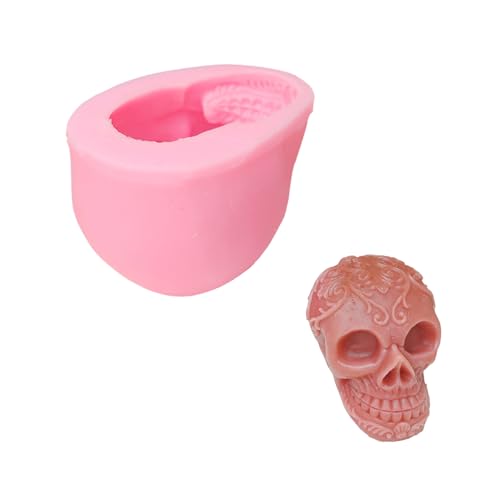 Fpbiagoq Blumenschädel-Formen, Silikonformen, Halloween-Formen, Duftformen, Gipsformen für Fpbiagoq Blumenschädel-Formen, Silikonformen, Halloween-Formen, Duftformen, Gipsformen für von Fpbiagoq