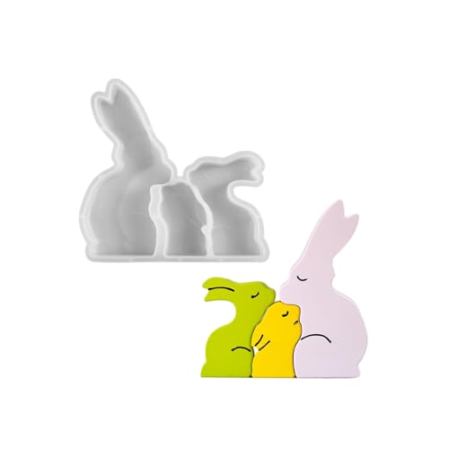 Fpbiagoq Hasen mit Herz Kerzenformen Gussformen Schöne Tier-Silikonform Osterornamentformen für Fpbiagoq Hasen mit Herz Kerzenformen Gussformen Schöne Tier-Silikonform Osterornamentformen für von Fpbiagoq
