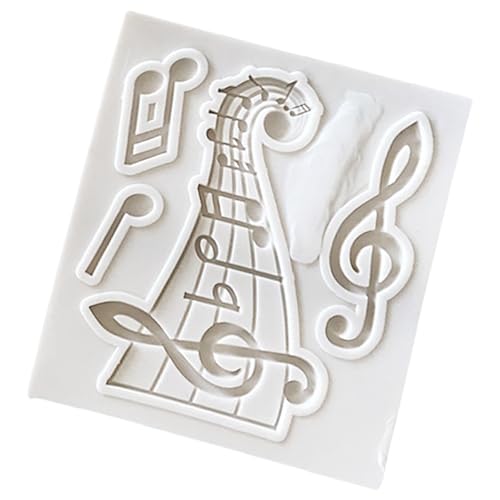 Fpbiagoq Musical Note Silikonform Daumen Silikonkerzenformen für Kerzenseife Schokoladenformen für Bonbonkuchen Fondant von Fpbiagoq