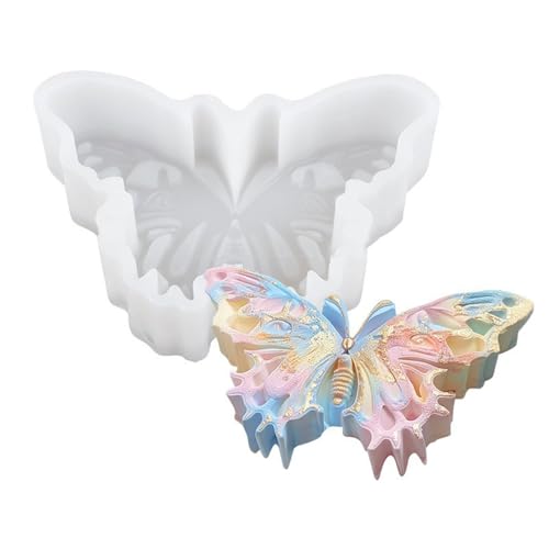 Fpbiagoq Schmetterling Silikonform Duftkerzenformen Backformen Gussform Bastelbedarf für von Fpbiagoq