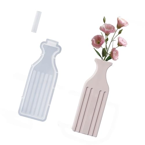 Fpbiagoq Streifen Silikonvase -Formen Epoxidharz Silikonform Blütenvase Silikonformen für Blumenvase Home Fpbiagoq Streifen Silikonvase -Formen Epoxidharz Silikonform Blütenvase Silikonformen für Blumenvase Home von Fpbiagoq