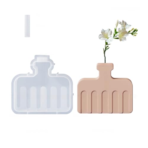 Fpbiagoq Streifen Silikonvase -Formen Epoxidharz Silikonform Blütenvase Silikonformen für Blumenvase Home Fpbiagoq Streifen Silikonvase -Formen Epoxidharz Silikonform Blütenvase Silikonformen für Blumenvase Home von Fpbiagoq