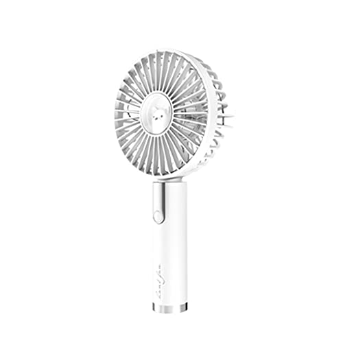 Fpbiagoq Tragbarer Ventilator USB Handventilator Kleiner Tischventilator Tragbarer Ventilator Klein Aber Mighty Leise Grün Weiß Handventilator von Fpbiagoq
