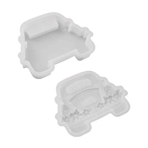 Fpbiagoq Zarte Kerzenform Silikonform Kerzenherstellung Wiederverwendbare Kerze 3D-Epoxidharzform Gussformen von Fpbiagoq