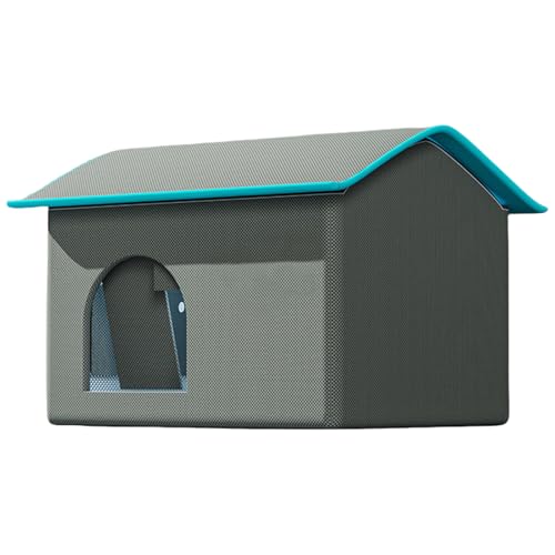 Kühlendes und abnehmbares dickes dickes Outdoor-Dickes Katzen-Outdoor-effizientes Katzenkühlhaus Haustierbett für Katzen kleine Hundeversorgung Haustier-Unterschlupf Haus von Fpbiagoq