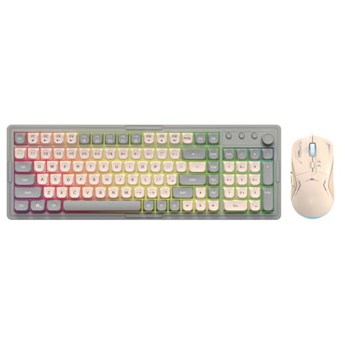 Langlebige ABS-Draht-Tastatur und tägliches Computersystem mit spritzwassergeschützter Funktion für den Rundumgebrauch von Fpbiagoq