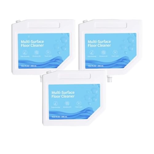 Ersatz-Bodenreinigungslösung For Staubsauger, 300 Ml, Kompatibel Mit Dream L10s Ultra S10 S10 PRO S10 Plus, Staubsaugerzubehör(3pcs) von Fqazvjngb