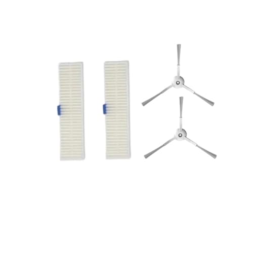 Ersatz-Filterseitenbürste For Kehrroboter-Staubsauger, Kompatibel Mit Rowenta Serie 60 RG7447wh RG7455wh, Staubsaugerzubehör(A) von Fqazvjngb