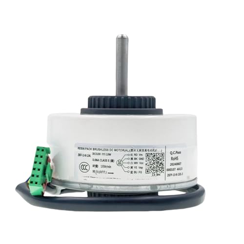 Ersatz-Gleichstrom-Lüftermotor For Innengeräte Der Klimaanlage, Kompatibel Mit AUX, ZKFP-13-8-124L DC310 13 W 1350 U/min, Klimaanlagenzubehör von Fqazvjngb