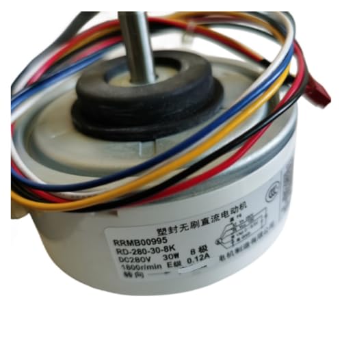 Ersatz-Gleichstrommotor For Klimaanlagen, Kompatibel Mit Hitachi, 280 V, 30 W, RRMB00995RD-280-30-8K, Ersatzmotor, Klimaanlagenzubehör Ersatz-Gleichstrommotor For Klimaanlagen, Kompatibel Mit Hitachi, 280 V, 30 W, RRMB00995RD-280-30-8K, Ersatzmotor, Klimaanlagenzubehör von Fqazvjngb