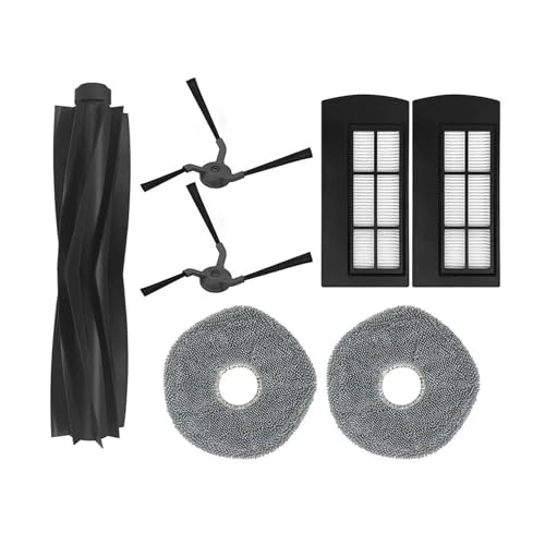 Ersatz-Hauptseitenbürstenfilter For Den Kehrroboter, Wischlappen, Kompatibel Mit Eufy X9 Pro, Zubehör For Roboterstaubsauger(B) von Fqazvjngb
