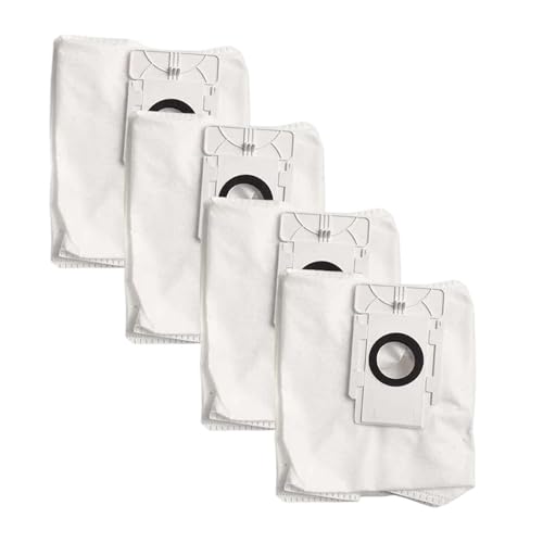 Ersatz-Staubbeutel For Roboterstaubsauger, 4/10 Stück, 4 L, Kompatibel Mit IZZVIZ CS-RA-KIT07 CS-RC3 CS-RE4P, Roboterstaubsauger-Ersatzteilzubehör(4pcs) von Fqazvjngb