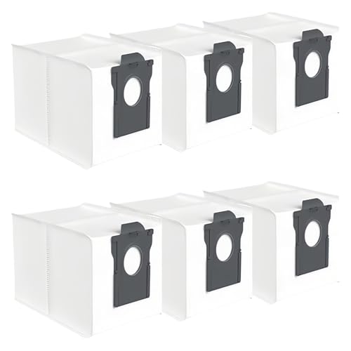 Ersatz-Staubbeutel For Roboterstaubsauger, 6er-Pack, Kompatibel Mit Dreame X50 Ultra/L10s Pro Ultra/X30 Ultra/X40 Ultra/L40 Ultra/L10s Ultra, Zubehör For Roboterstaubsauger von Fqazvjngb