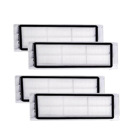 Ersatz-Staubfilter For Roboterstaubsauger, Waschbar, Kompatibel Mit Roborock, S5 Max S50 S55 S6 S6Pure E4 E5 S6MaxV, Zubehör For Roboterstaubsauger(4 pcs) von Fqazvjngb