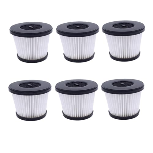 Ersatz-Staubsaugerfiltersieb, Kompatibel For Conga 820 850 650, Staubsaugerzubehör(6pcs) von Fqazvjngb
