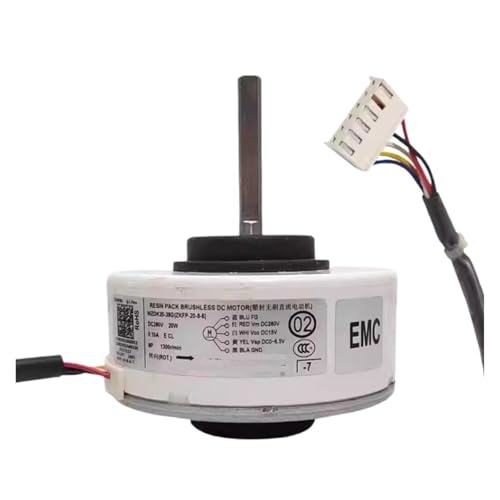 Ersetzen Sie Den DC-Lüftermotor Der Inneneinheit Der Klimaanlage, Kompatibel Mit Midea, WZDK20-38G DC280V 20W 1800 U/min ZKFP-20-8-6, Klimaanlagenzubehör von Fqazvjngb