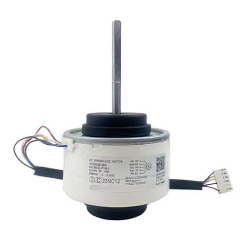 Ersetzen Sie Den DC-Lüftermotor Der Klimaanlage, Kompatibel Mit Midea, WZDK60-38G WZDK58-38G SIC-55CVL-F160-1 SIC-55CVL-F159-1 ZKFP-60-8-1 ZKFP-58-8-1ZWK465B50608(ZKFP-58-8-1) von Fqazvjngb