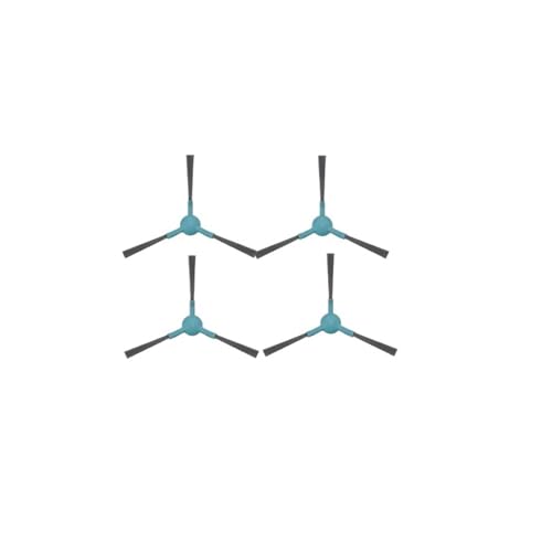 Fqazvjngb Ersatz Kehrroboter Seitenbürste Seitenbürste, Kompatibel for Conga 2299 Ultra, Roboterstaubsauger Zubehör(4PCS) von Fqazvjngb