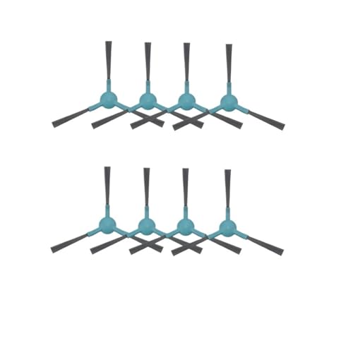 Fqazvjngb Ersatz Kehrroboter Seitenbürste Seitenbürste, Kompatibel for Conga 2299 Ultra, Roboterstaubsauger Zubehör(8 pcs) von Fqazvjngb