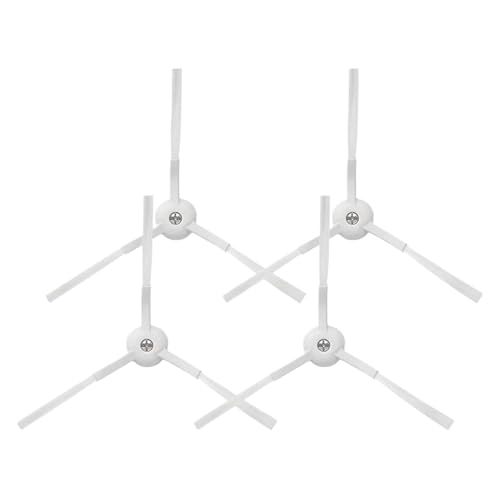 Seitenbürste for Kehrroboter Ersetzen, Kompatibel for Mijia G1 MJSTG1, Staubsaugerzubehör(4pcs) von Fqazvjngb
