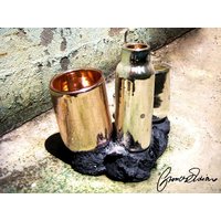 Blumentopf - Blumenhalter Vasen Thermos Glas Keramik Wohnkultur Reuse von FraRoDesign