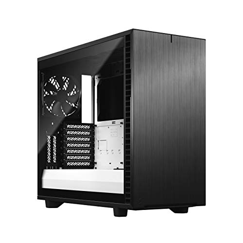 Fractal Design Define 7 Black/White TG Modulares Silent E-ATX Mid Tower PC-Gehäuse aus Aluminium/Stahl mit seitlichem Fenster aus Tempered Glass, schwarz-weiß Fractal Design Define 7 Black/White TG Modulares Silent E-ATX Mid Tower PC-Gehäuse aus Aluminium/Stahl mit seitlichem Fenster aus Tempered Glass, schwarz-weiß von Fractal Design