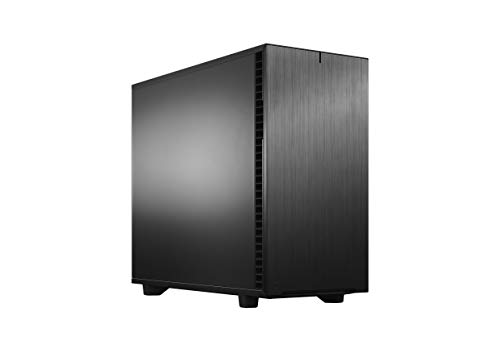 Fractal Design Define 7 Black Modulares Silent E-ATX Mid Tower PC-Gehäuse aus Aluminium/Stahl, FD-C-DEF7A-01 Black - Solid von Fractal Design