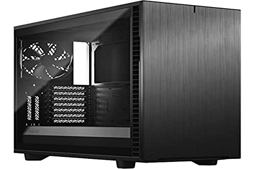 Fractal Design Define 7 Black TG Light Modulares Silent E-ATX Mid Tower PC-Gehäuse aus Aluminium/Stahl mit seitlichem Fenster aus getöntem Tempered Glass, schwarz Fractal Design Define 7 Black TG Light Modulares Silent E-ATX Mid Tower PC-Gehäuse aus Aluminium/Stahl mit seitlichem Fenster aus getöntem Tempered Glass, schwarz von Fractal Design