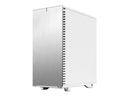 Fractal Design Define 7 Compact White Brushed Aluminum/Steel ATX Compact Silent Tempered Glass Window Mid Tower Computer Case Fractal Design Define 7 Compact White Brushed Aluminum/Steel ATX Compact Silent Tempered Glass Window Mid Tower Computer Case von Fractal Design