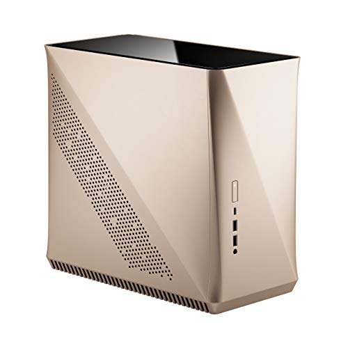 Fractal Design Era ITX Gold – Tempered Glass – Mini-ITX Gehäuse – Small Form Factor – kompatibel mit Wasserkühlungen – USB Typ-C – Aluminium Fractal Design Era ITX Gold – Tempered Glass – Mini-ITX Gehäuse – Small Form Factor – kompatibel mit Wasserkühlungen – USB Typ-C – Aluminium von Fractal Design
