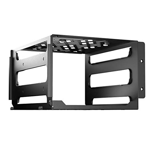 Fractal Design HDD Käfig Kit Typ B Schwarz Robust Organizer Upgrade für Gehäuse Erweiterbarkeit und Festplatten. von Fractal Design