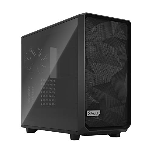 Fractal Design Meshify 2 Black ATX Flexible Light Tinted Tempered Glass Window Mid Tower Computer Case Fractal Design Meshify 2 Black ATX Flexible Light Tinted Tempered Glass Window Mid Tower Computer Case von Fractal Design