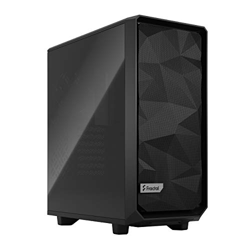 Fractal Design Meshify 2 Compact Black ATX Flexible High-Airflow Dark Tinted Tempered Glass Window Mid Tower Computer Case Fractal Design Meshify 2 Compact Black ATX Flexible High-Airflow Dark Tinted Tempered Glass Window Mid Tower Computer Case von Fractal Design