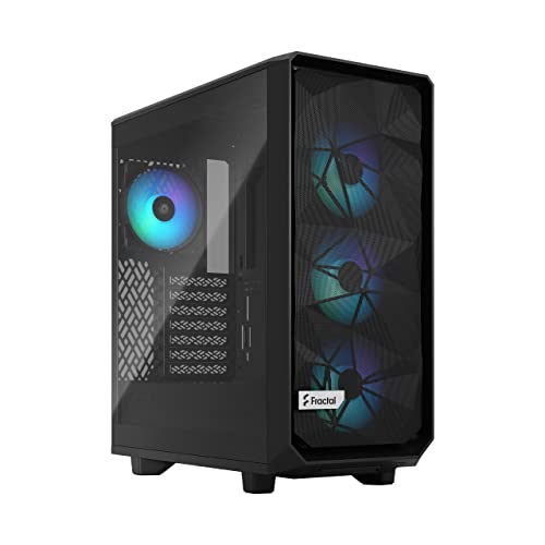 Fractal Design Meshify 2 Compact Lite RGB Black TG Light Tint FD-C-MEL2C-05 Fractal Design Meshify 2 Compact Lite RGB Black TG Light Tint FD-C-MEL2C-05 von Fractal Design