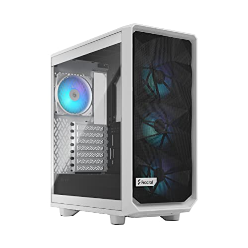Fractal Design Meshify 2 Compact White TG Clear Tint - RGB, FD-C-MES2C-08 Fractal Design Meshify 2 Compact White TG Clear Tint - RGB, FD-C-MES2C-08 von Fractal Design