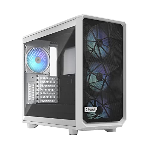 Fractal Design Meshify 2 White TG Clear Tint - RGB, FD-C-MES2A-08 Fractal Design Meshify 2 White TG Clear Tint - RGB, FD-C-MES2A-08 von Fractal Design