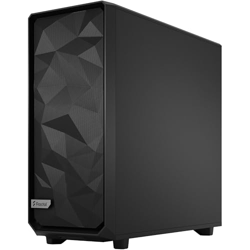 Fractal Design Meshify 2 XL TG Light, Flexibles ATX Full Tower Computer Gehäuse mit leicht getöntem Tempered Glass Seitenteil, schwarz, FD-C-MES2X-02 Fractal Design Meshify 2 XL TG Light, Flexibles ATX Full Tower Computer Gehäuse mit leicht getöntem Tempered Glass Seitenteil, schwarz, FD-C-MES2X-02 von Fractal Design