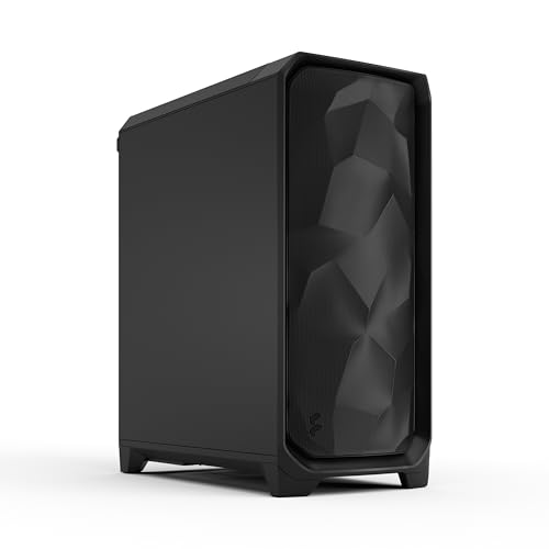 Fractal Design Meshify 3 Black Solid - Gaming Computer-Gehäuse – Facetten-Mesh-Front – DREI Momentum 14 Lüfter enthalten - E-ATX/ATX/mATX Unterstützung Fractal Design Meshify 3 Black Solid - Gaming Computer-Gehäuse – Facetten-Mesh-Front – DREI Momentum 14 Lüfter enthalten - E-ATX/ATX/mATX Unterstützung von Fractal Design