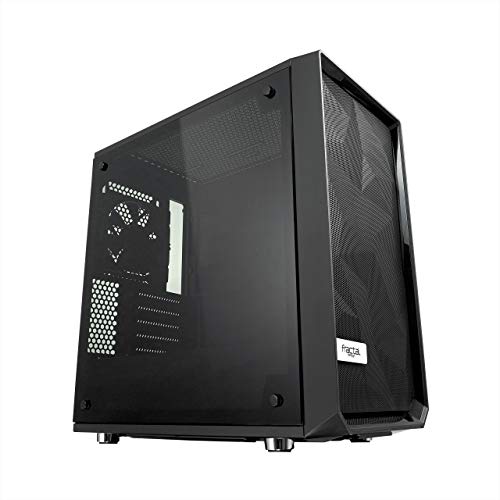 Fractal Design Meshify C Mini PC Gehäuse - optimiert für High-Airflow und Silent Builds mit Moduvent Technologie - Lüfter enthalten - PSU Abdeckung - USB3.0 - Tempered Glass Light - Schwarz Fractal Design Meshify C Mini PC Gehäuse - optimiert für High-Airflow und Silent Builds mit Moduvent Technologie - Lüfter enthalten - PSU Abdeckung - USB3.0 - Tempered Glass Light - Schwarz von Fractal Design