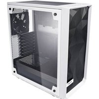 Fractal Design Meshify C - TG Midi-Tower PC-Gehäuse Transparent, Weiß von Fractal Design