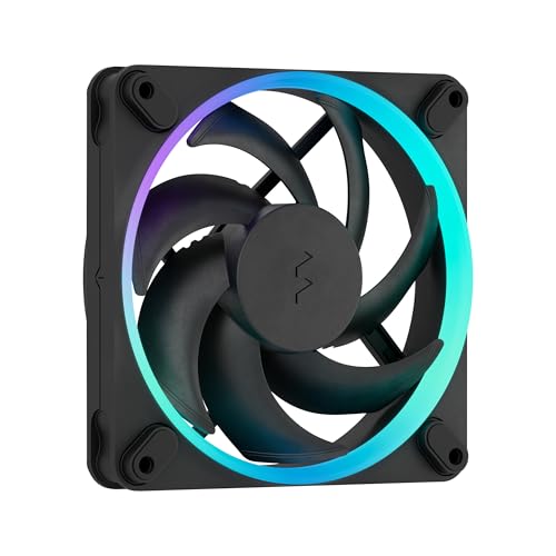 Fractal Design Momentum 12 RGB - Leiser PC-Gehäuselüfter - 120 mm - ARGB Gen 2-16 LEDs - Flüssigkristallpolymer (LCP) Flügel - Fluiddynamisches Lager (FDB) - Kühlleistung - Schwarz Fractal Design Momentum 12 RGB - Leiser PC-Gehäuselüfter - 120 mm - ARGB Gen 2-16 LEDs - Flüssigkristallpolymer (LCP) Flügel - Fluiddynamisches Lager (FDB) - Kühlleistung - Schwarz von Fractal Design