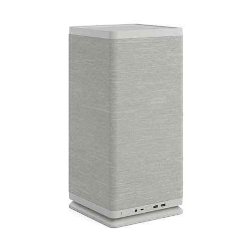 Fractal Design PC Gehäuse Mood Grau - Elegantes Stoffdesign, 180 mm Lüfter, m-ITX, Effiziente Kühlung Fractal Design PC Gehäuse Mood Grau - Elegantes Stoffdesign, 180 mm Lüfter, m-ITX, Effiziente Kühlung von Fractal Design
