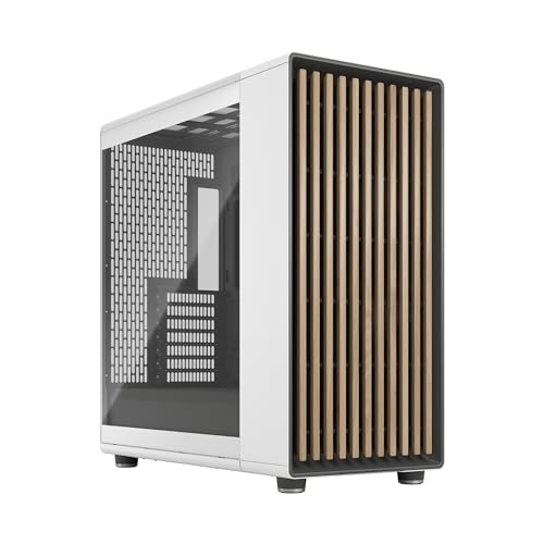 Fractal Design North XL Chalk White TG- Three 140mm Aspect PWM Fans Included- Type C USB- EATX Airflow Full Tower PC Gaming case Fractal Design North XL Chalk White TG- Three 140mm Aspect PWM Fans Included- Type C USB- EATX Airflow Full Tower PC Gaming case von Fractal Design