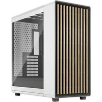 Fractal Design North XL Midi-Tower Gaming-Gehäuse Weiß Staubfilter, 3 vorinstallierte Lüfter, Sei von Fractal Design