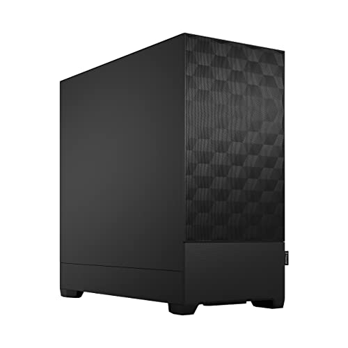 Fractal Design Pop Air Black – Solid – Honeycomb Mesh Front – Solid Side Panel - Three 120 mm Aspect 12 Fans Included – ATX High Airflow Mid Tower PC Gaming Case von Fractal Design