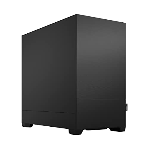 Fractal Design Pop Mini Silent Black – Solid - Bitumen Side Panels and Sound-dampening Foam - Three 120 mm Aspect 12 Fans Included – mATX Silent PC Case Fractal Design Pop Mini Silent Black – Solid - Bitumen Side Panels and Sound-dampening Foam - Three 120 mm Aspect 12 Fans Included – mATX Silent PC Case von Fractal Design