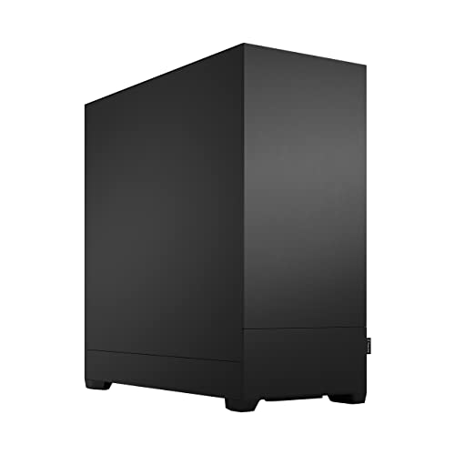 Fractal Design Pop XL Silent Black – Solid - Bitumen Side Panels and Sound-dampening Foam - Four 120 mm Aspect 12 Fans Included – E-ATX Silent Full Tower PC Case von Fractal Design