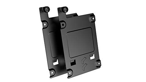 Fractal Design SSD Bracket Kit - Typ B schwarz - Diese Halterung ermöglicht die Nahtlose Integration von SSDs, und bietet so eine effiziente Speicherlösung für jeden Gaming- oder Arbeits-PC. von Fractal Design