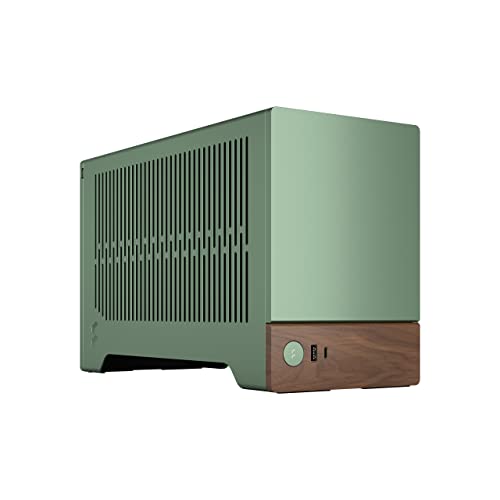 Fractal Design Terra Jade - Wood Walnut Front Panel - Small Form Factor - mITX Gaming case – PCIe 4.0 Riser Cable – USB Type-C - Anodized Aluminum Panels Fractal Design Terra Jade - Wood Walnut Front Panel - Small Form Factor - mITX Gaming case – PCIe 4.0 Riser Cable – USB Type-C - Anodized Aluminum Panels von Fractal Design
